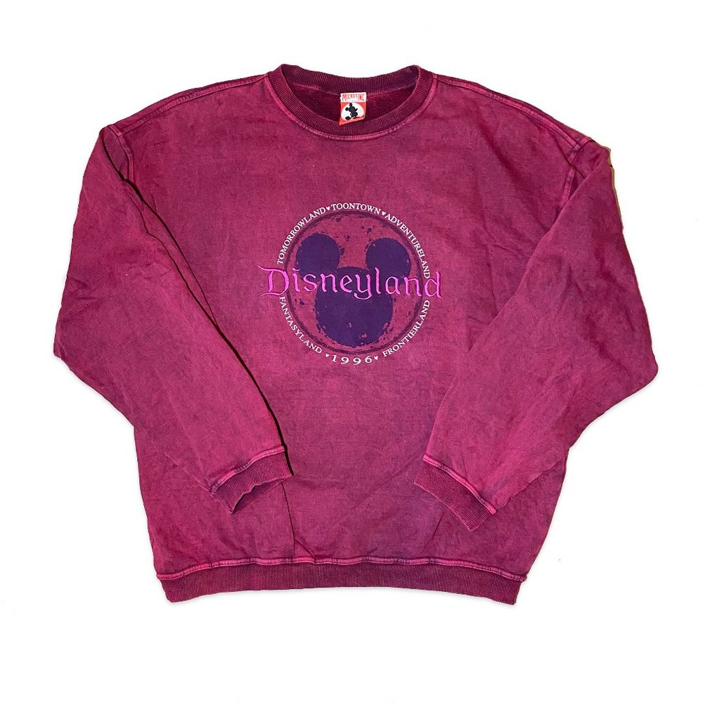 DISNEYLAND 1996 VINTAGE CREWNECK SWEATSHIRT MICKEY INC